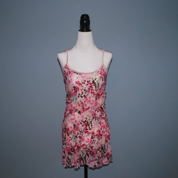 Pink Floral Lace Dress - Picture 1 of 5
